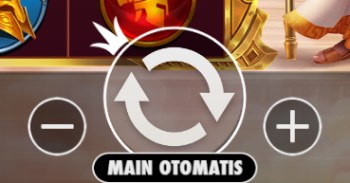 Tombol Spin Slot Wisdom of Athena