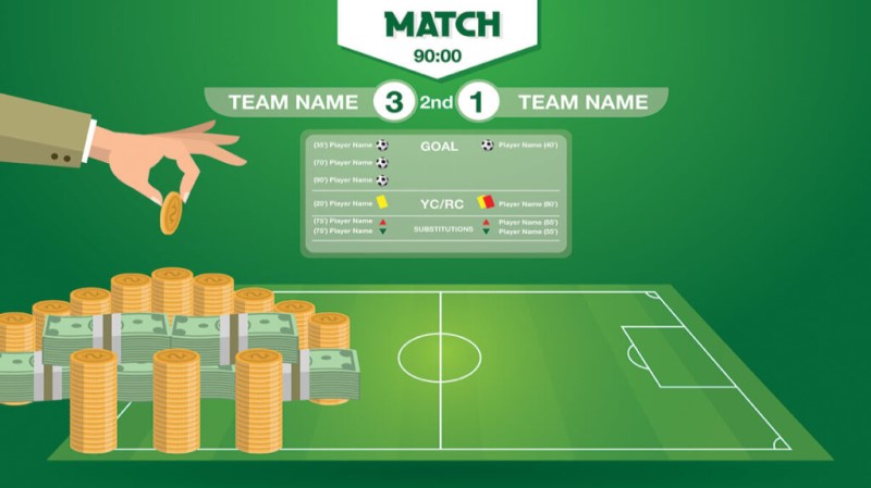 Ilustrasi taruhan judi bola - Vio88