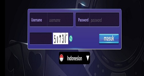 menu pop up login aplikasi idn poker